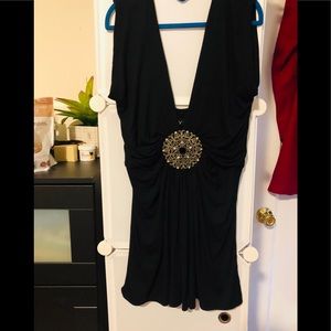 Sky black tunic size L